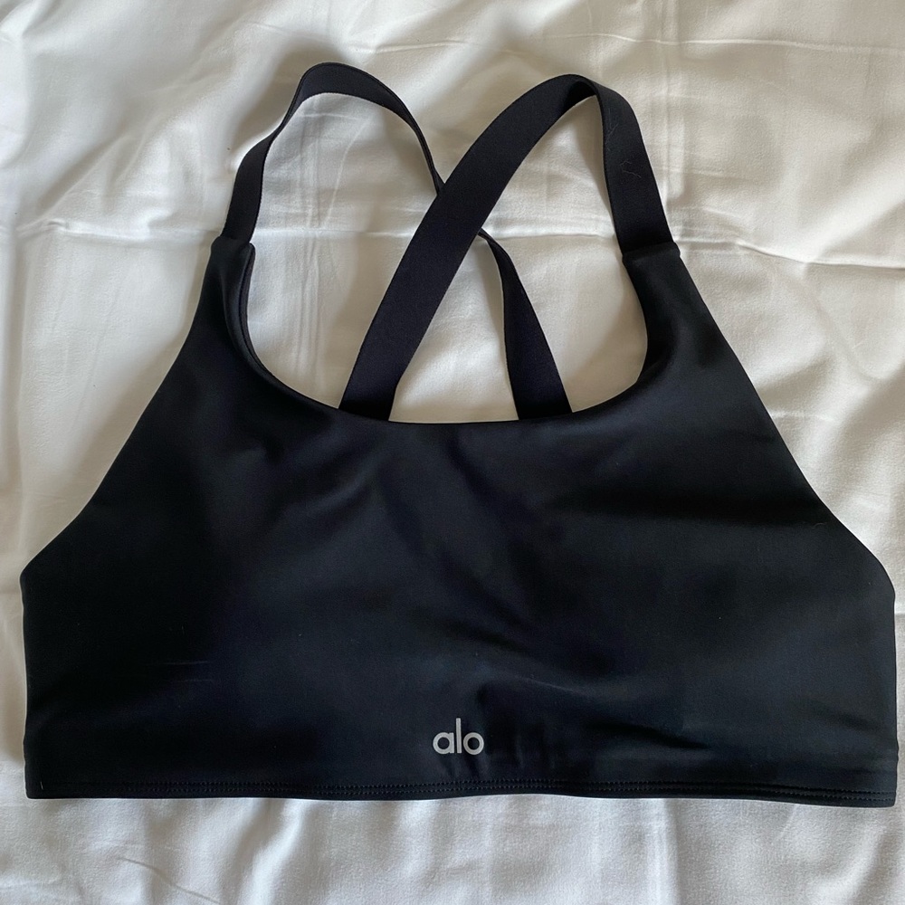 ALO yoga sports bra size large